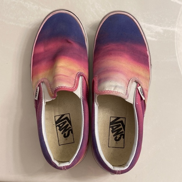 Sunset Vans slip on sneakers - Picture 1 of 5